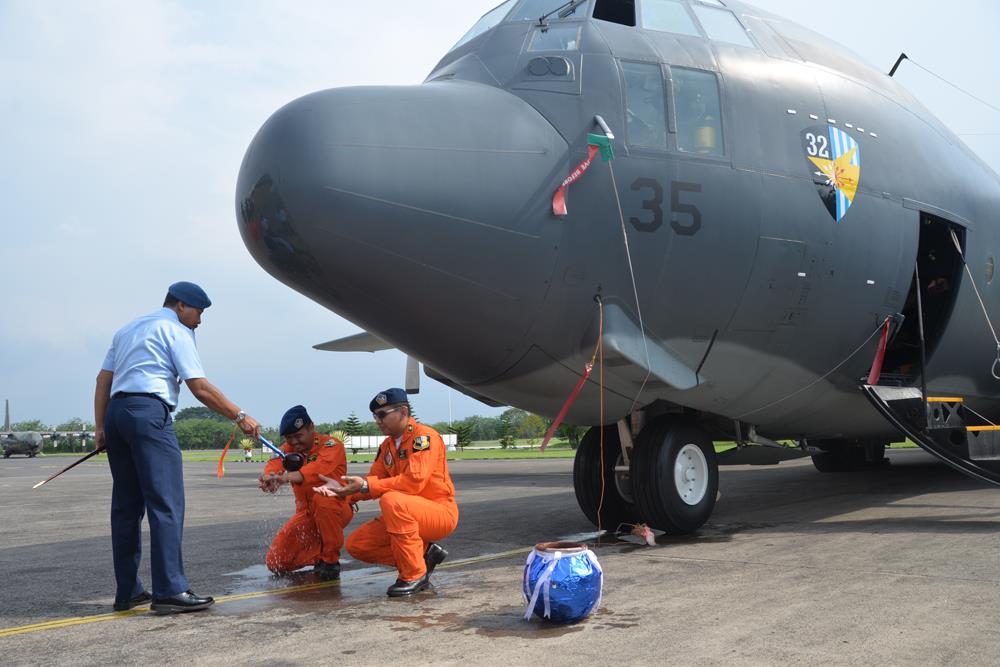 TNI AU Kembali Terima Hercules Bekas Hibah dari Australia